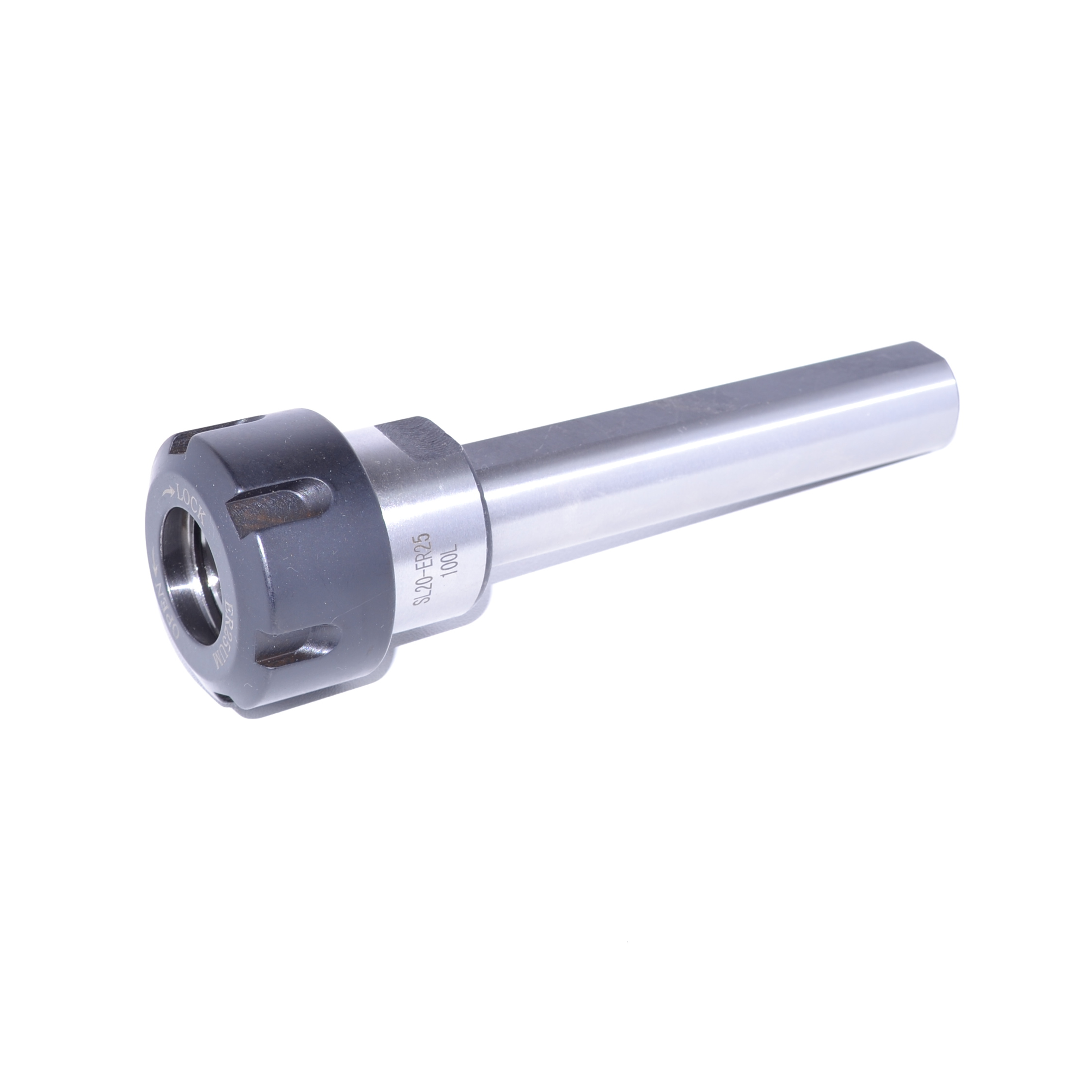 SL20-ER25UM-100L Цанговый патрон цилиндрический хвостовик, с лыской