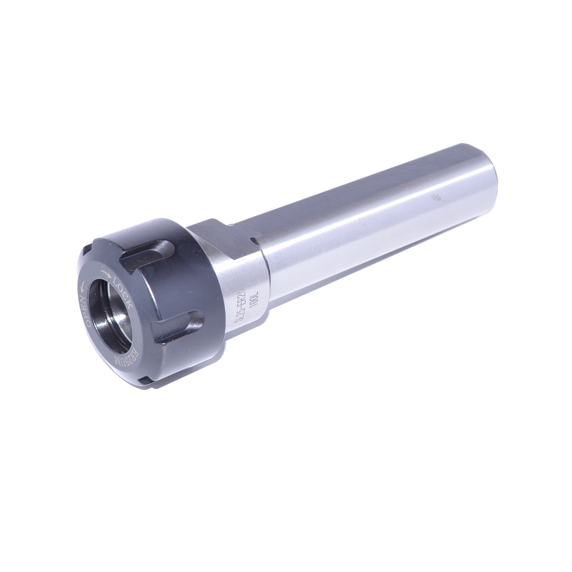 SL25-ER25UM-100L Цанговый патрон цилиндрический хвостовик, с лыской
